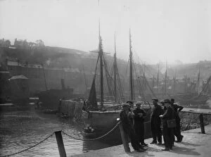 Fishing Collection: Brixham Harbour, Devon, c1930s