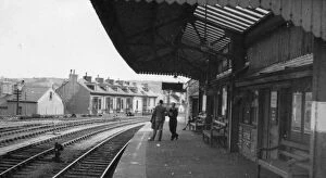 Brixham Station Gallery: Brixham Station in about 1960