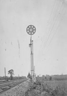 Along the Tracks Gallery: Broad Gauge Disc Bar Signal, c1870s