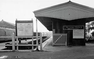 Wiltshire Stations Gallery: Calne Station, c.1950s