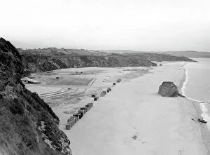 Rocks Collection: Carlyon Bay, Cornwall, c. 1928