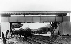 Images Dated 15th May 2014: Castle Cary Station, Somerset, c. 1910