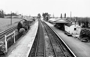 Images Dated 15th May 2014: Castle Cary Station, Somerset, c. 1950s