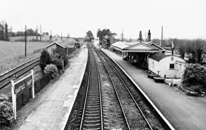 1950s Prints: Castle Cary Station, Somerset, c. 1950s