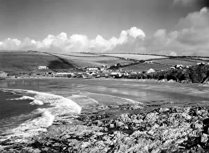 Coastline Prints: Challaborough Cove, near Bigbury-on-Sea, Devon, September 1935