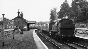 Cheltenham Stations Collection: Cheltenham South and Leckhampton Station, Gloucestershire, c.1950s
