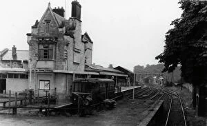 Cirencester Town Station Collection: Cirencester Town Station, Gloucestershire, c. 1960
