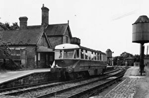 Railcar Collection: Cleobury Mortimer Station, Shropshire, 1961