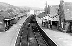 Wales Collection: Corwen Station, 1963