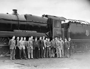 County Class Locomotives Gallery: County of Middlesex