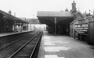 Footbridge Collection: Craven Arms And Stokesay Station, Shropshire, c.1950s