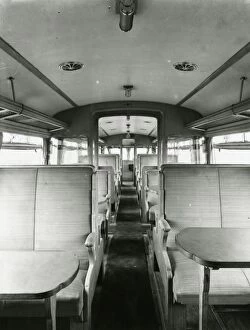 Diesel Railcars Gallery: Diesel Railcar No.2 - interior view