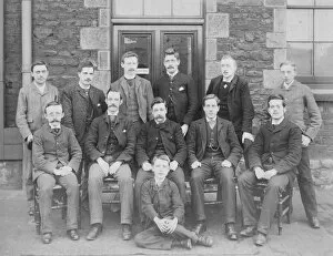 Draughtsman Collection: Drawing Office Staff, 1899