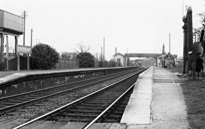 1950s Prints: Evershot Station, Dorset, c. 1950s