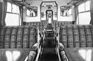 Third Class Carriages Collection: Excursion Stock Open Third Class Carriage, 1936