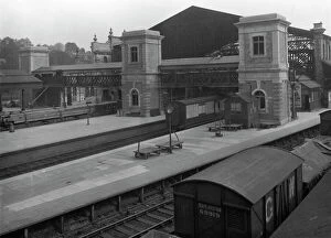 Images Dated 19th November 2010: Exeter St Davids Station, Devon, c.1912