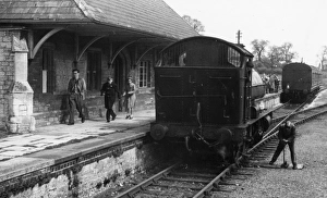 Oxfordshire Collection: Faringdon Station, Oxfordshire, 26th April 1959
