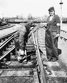 Female Permanent Way Staff, World War 2