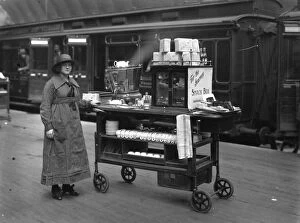 First World War Collection: Female Refreshment Attendant, c.1918