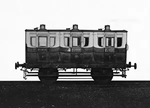 Broad Gauge and Early Rolling Stock Gallery: First Class broad gauge carriage