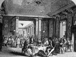 Passengers Gallery: First Class Refreshment Rooms, Swindon Station, c.1840s