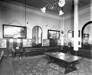 First Class Gallery: First Class Waiting Room at Paddington Station, 1912