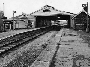 Frome Station, Somerset, c. 1970