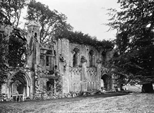 Images Dated 28th May 2020: Glastonbury Abbey, March 1924