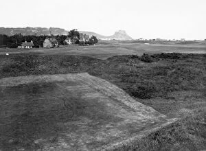 Channel Isles Gallery: Golf Course at Grouville, Jersey, June 1925