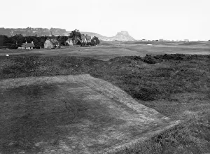 Channel Islands Collection: Golf Course at Grouville, Jersey, June 1925