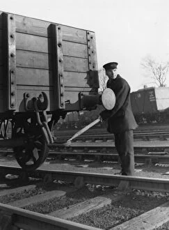 Railway Workers Gallery: Goods Shunter, c.1930s