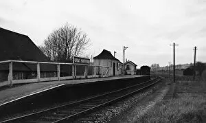 Lambourn Valley Railway Gallery: Great Shefford Station, 1958