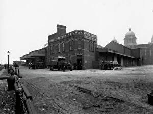 Docks Collection: Great Western Railway Goods Depot, Liverpool, c1930