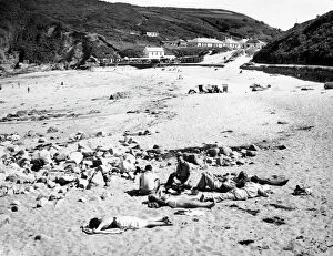 Holidaymakers Gallery: Greve de Lecq, Jersey, c.1930s