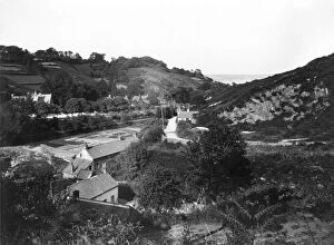 The Channel Islands Gallery: Grouville Valley, Jersey, June 1925