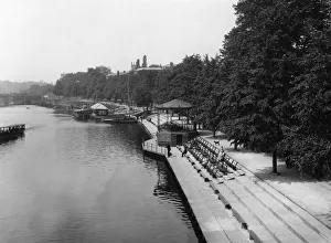 Bandstand Gallery: The Groves, Chester, Cheshire, August 1927