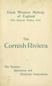 Publicity Gallery: Guide book for The Cornish Riviera, 1914