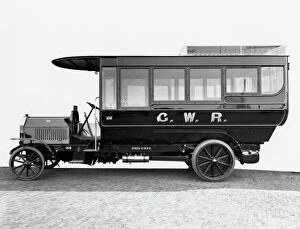 Road Motor Vehicles Collection: GWR 30 H.P Milnes Daimler single deck omnibus