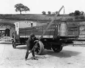 Road Motor Vehicles Gallery: GWR 4 Ton Thornycroft Lorry, 1929