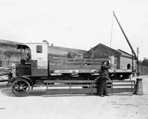 Images Dated 22nd August 2007: GWR 4 Ton Thornycroft Lorry, 1929