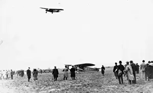 GWR air services first flight, Cardiff, April 1933