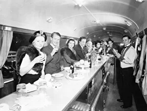 Passengers Collection: GWR Buffet Car, c1930s