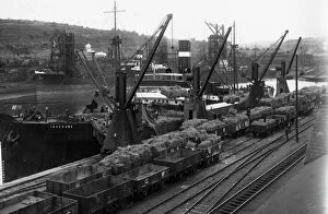 Images Dated 25th May 2012: GWR Docks Penarth, c1920s