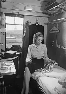 Sleepers and Saloons Collection: GWR First Class Sleeping Car, 1946