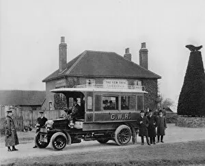 Road Motor Vehicles Collection: GWR Milnes Daimler Omnibus, 1904