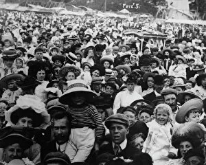 Swindon People Gallery: GWR Park - Childrens Fete, c1910