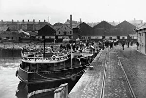 Other Docks Gallery: GWR Plymouth Millbay Docks, c1920s
