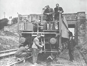 Railway Workers Gallery: GWR Weed Killing Train, 1938
