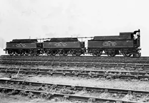 GWR Weedkilling Train showing tenders W83, W84 and W85