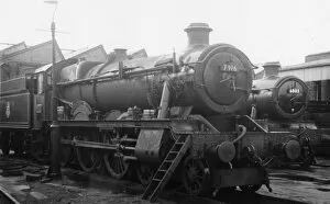 Images Dated 10th October 2016: Hall Class locomotive No. 7916, Mobberley Hall